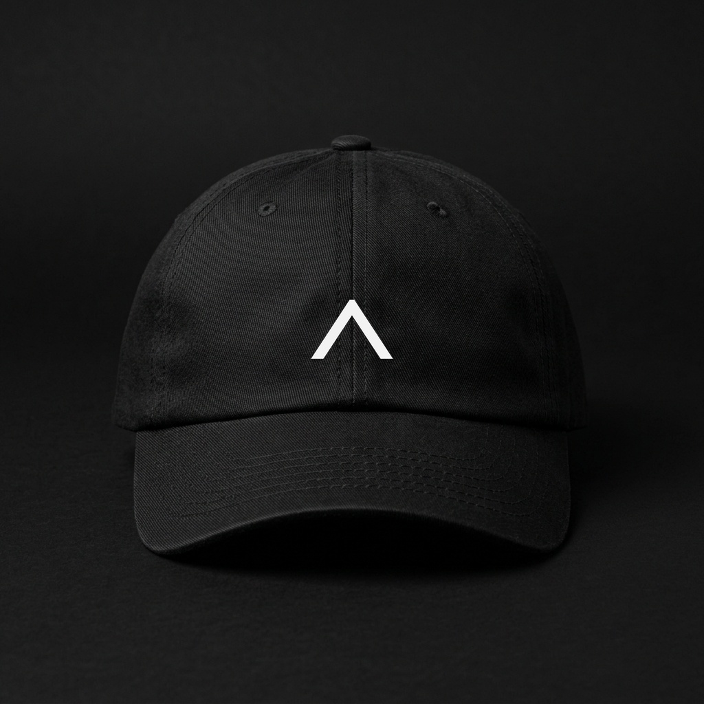 BLACK CAP (MONOGRAM)